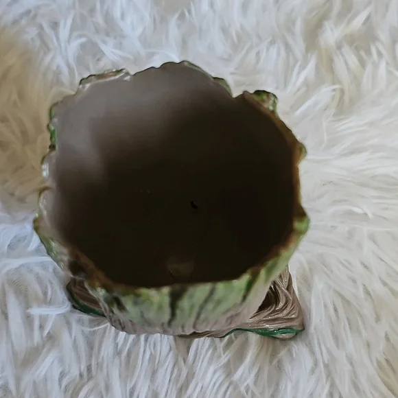 Tree-Themed Planter with Green Accents - Picture 3 of 3